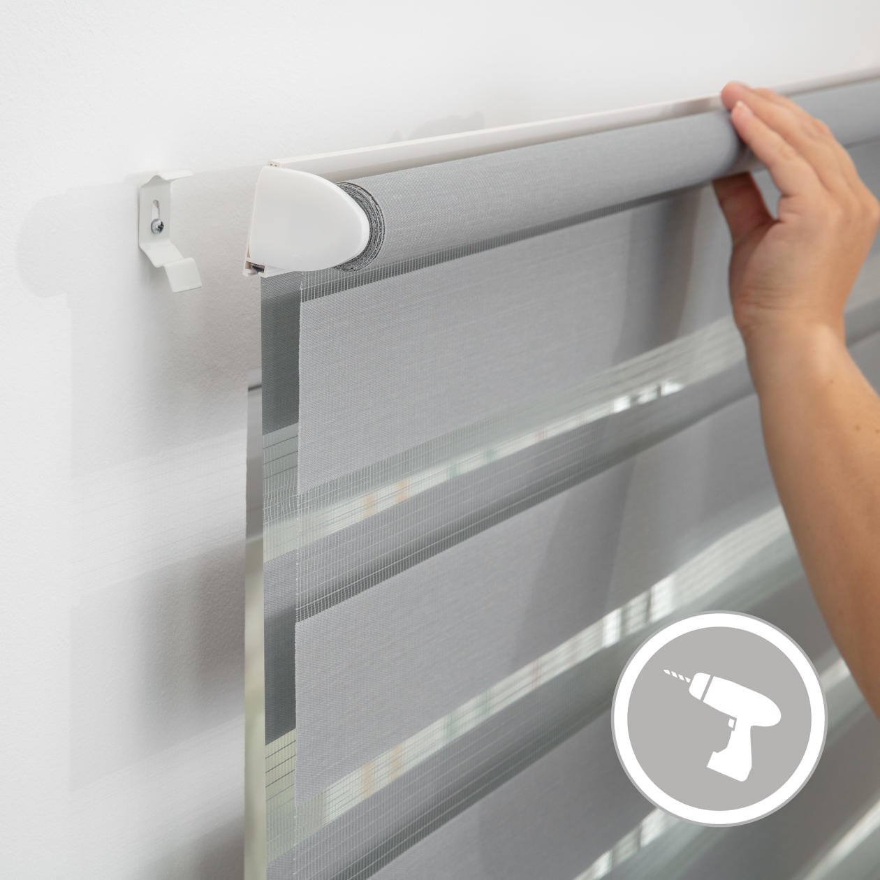 Lichtblick | Duo Rollo Kopenhagen | Rollo ohne Bohren | Sichtschutz ...